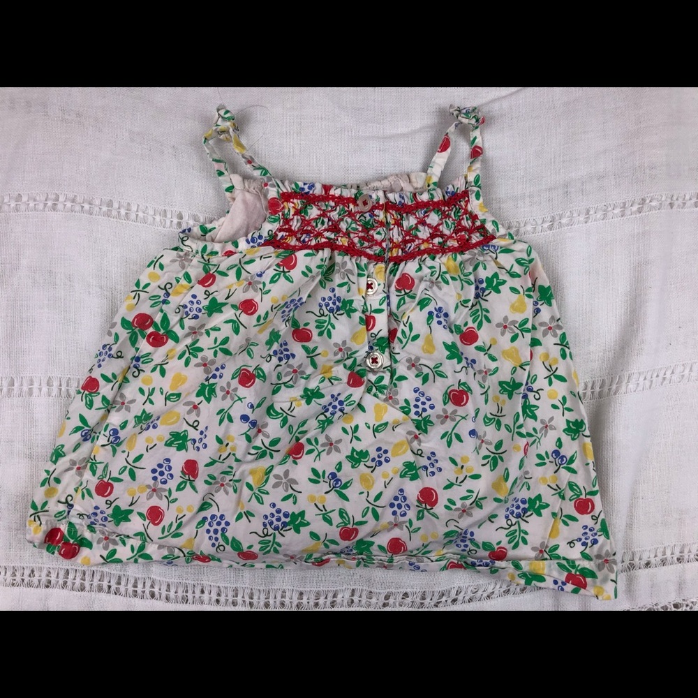Apple Pattern Tank Top - Picture 2 of 3